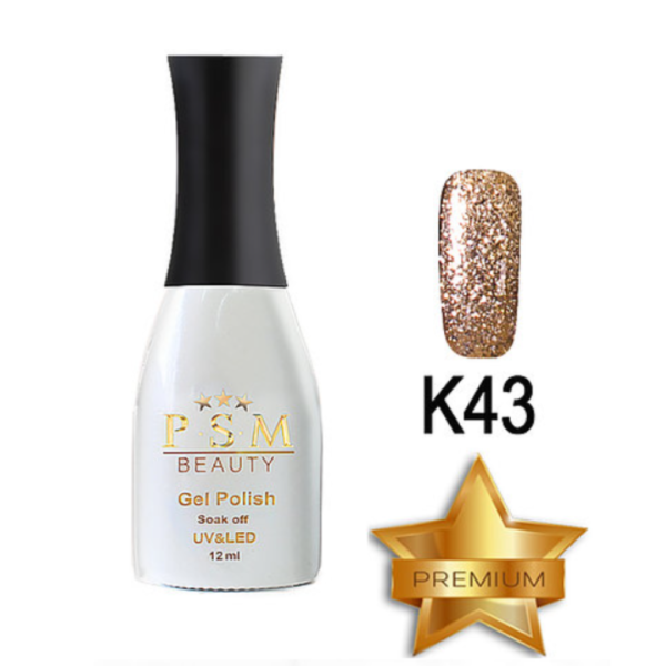 P.S.M BEAUTY לק ג’ל גוון – K43