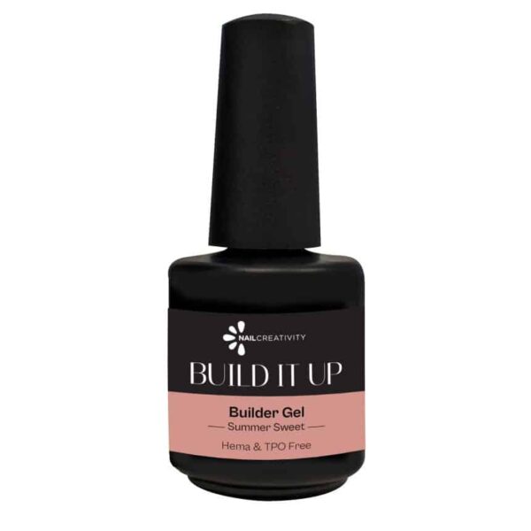 ⁦ג’ל בנייה בבקבוק גוון סאמר סווויט- BUILD IT UP Summer Sweet NAIL CREATIVITY⁩ – תמונה ⁦2⁩